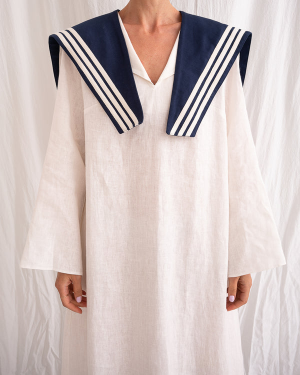 Les Vacances D'irina Navy Sailor Collar