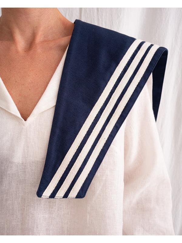 Les Vacances D'irina Navy Sailor Collar