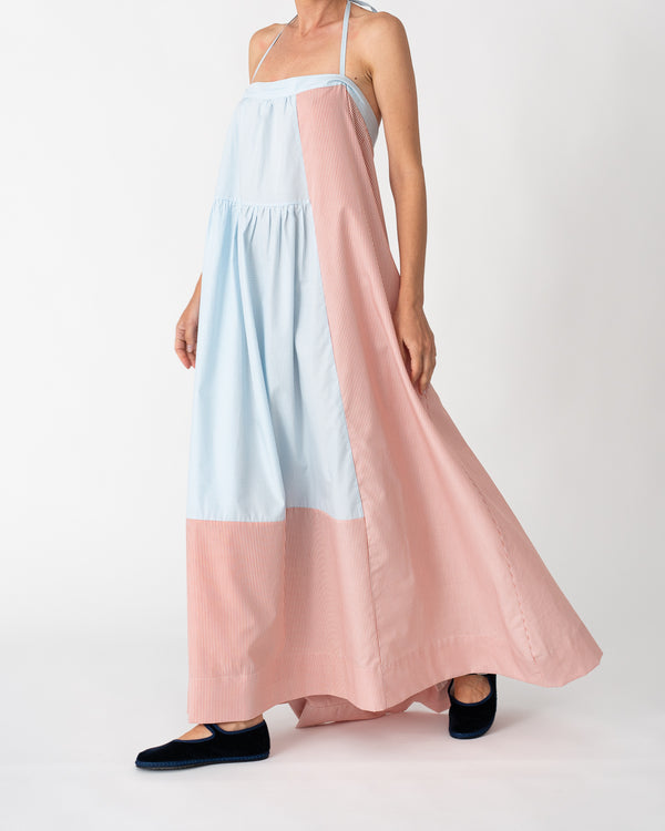 Les Vacances D'irina Peach And Blueberry Dress