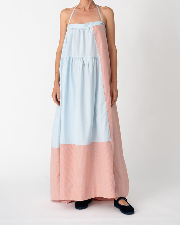 Les Vacances D'irina Peach And Blueberry Dress