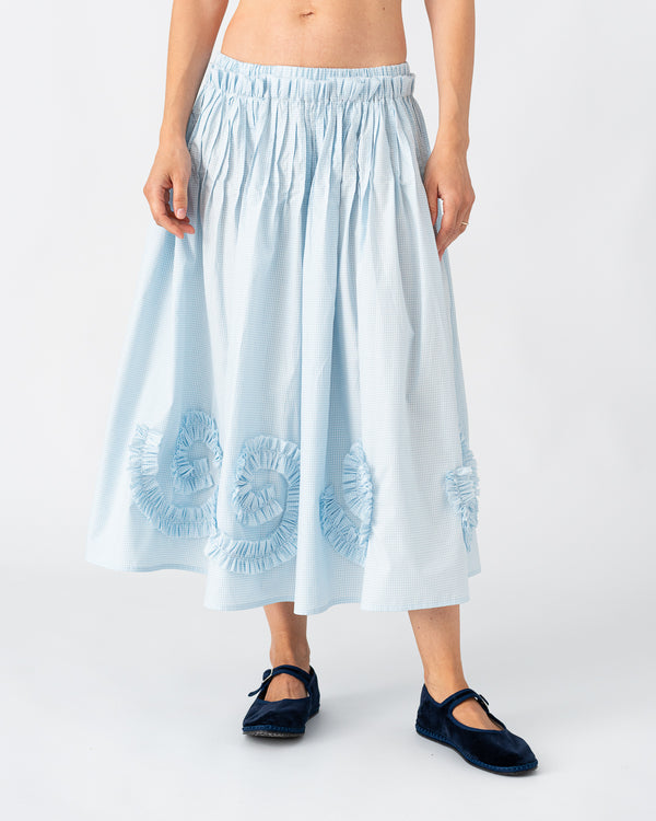 les vacances d'irina Petit Gingham Skirt