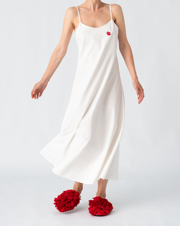 Les Vacances D'irina Poplin Slip Dress