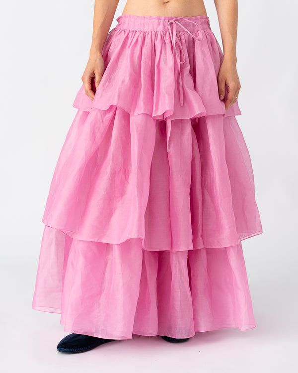 Les Vacances D'irina Puffy Skirt Pink