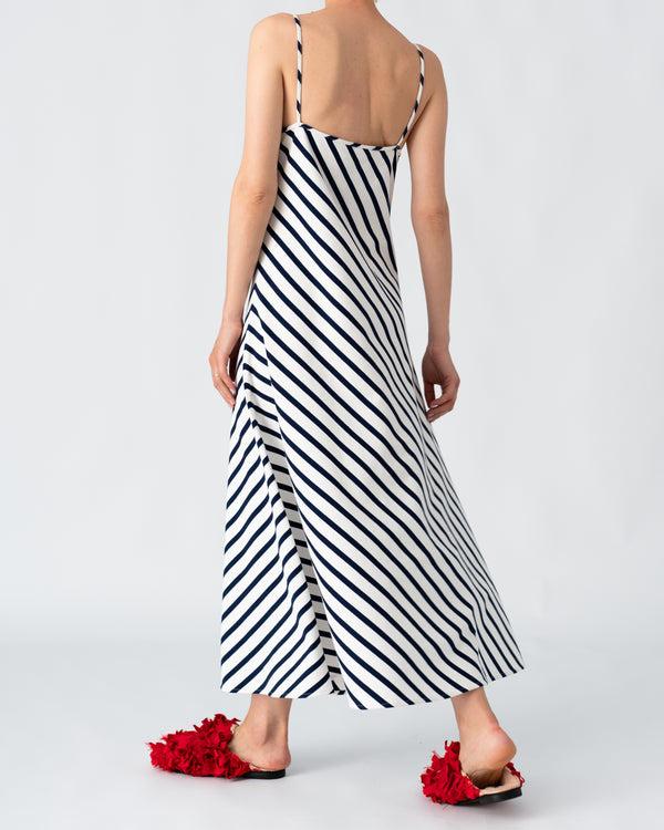 Les Vacances D'irina Slip Dress Marin