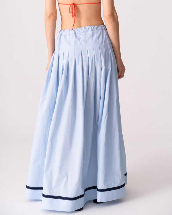 Les Vacances D'irina The Blue Skirt