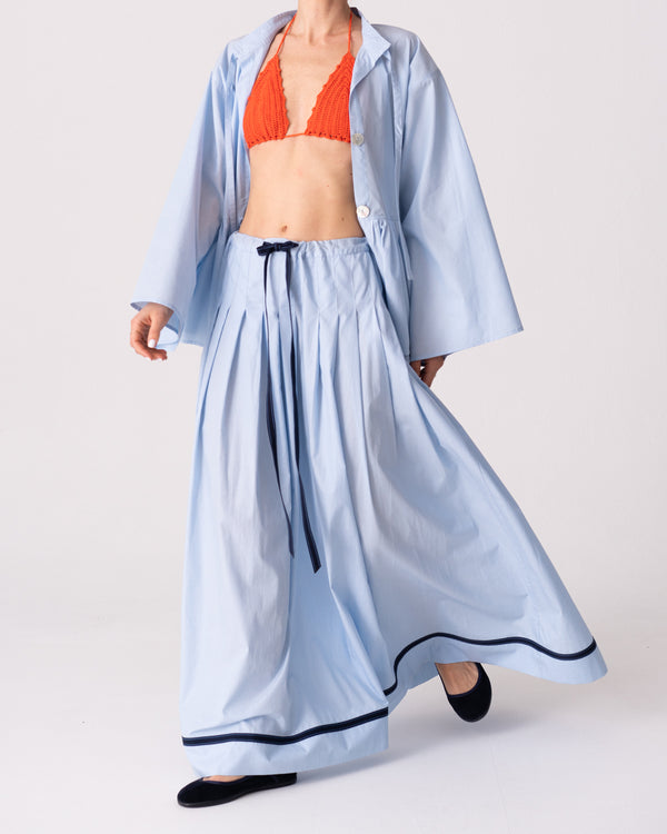 Les Vacances D'irina The Blue Skirt