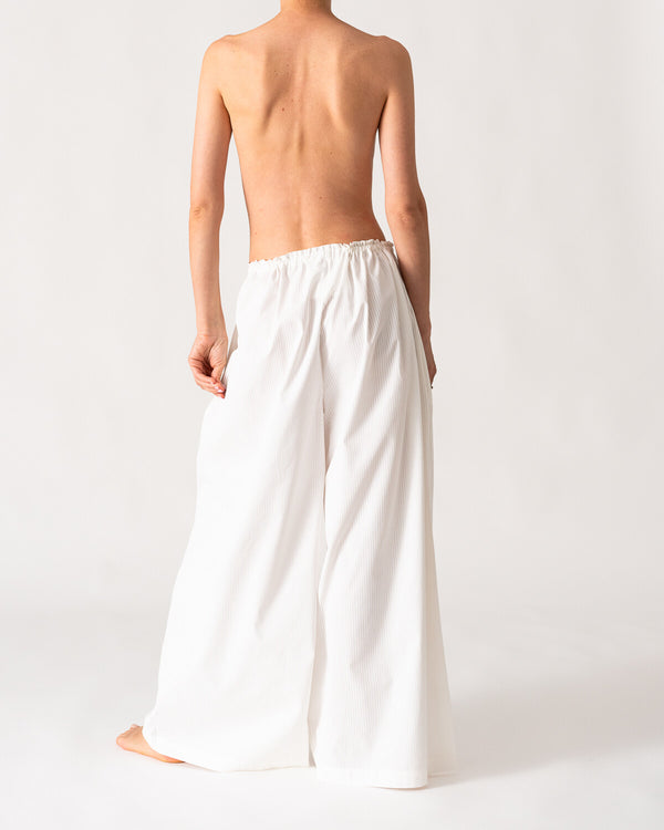 les vacances d'irina White Striped Pantaloons