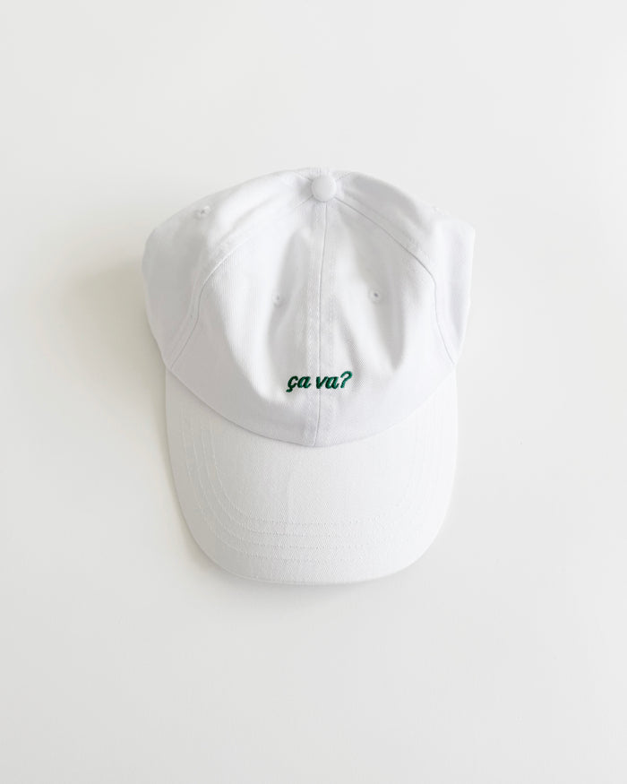 lescarf CAP | WHITE | CA-VA?