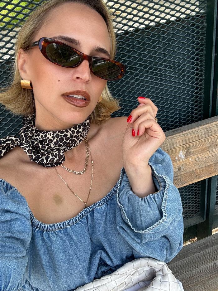 Lescarf COTTON LEO | 55CM