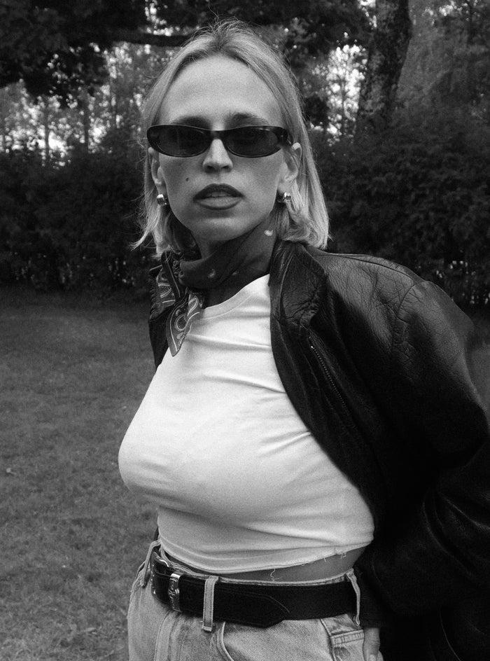 Lescarf COTTON PAISLEY | BROWN | 55CM