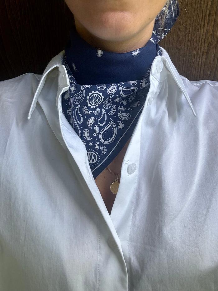 Lescarf COTTON PAISLEYVY | 55CM