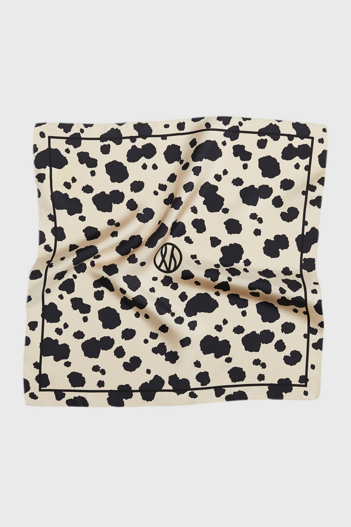 lescarf DALMATIAN SCARF | 50 CM