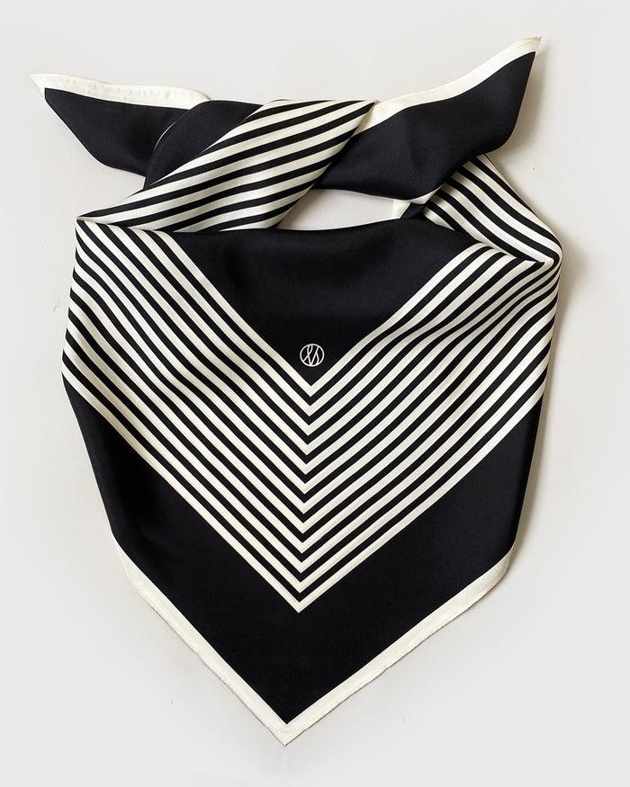 Lescarf NO. 2 | BLACK | 90 CM