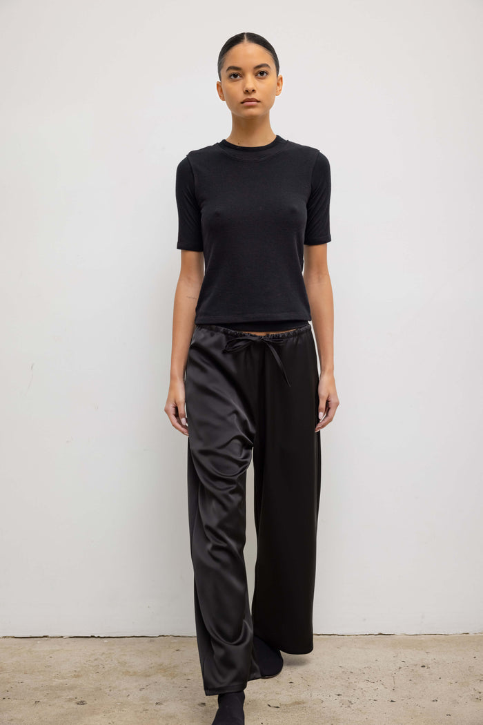 Leset Barb Crop Drawstring Pant Regular Price $320 USD