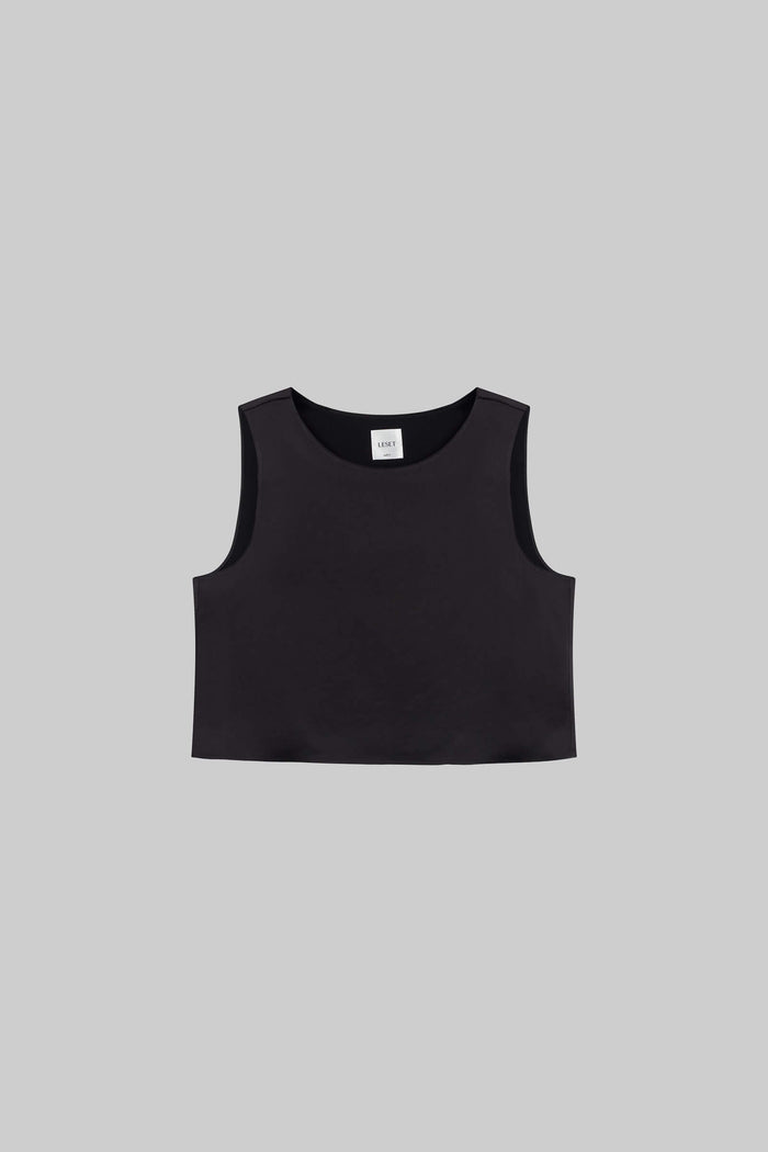 Leset Barb Crop Sleeveless Crew Regular Price $150 USD