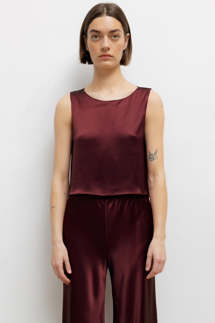 leset Barb Crop Sleeveless Crew Regular price $150 USD