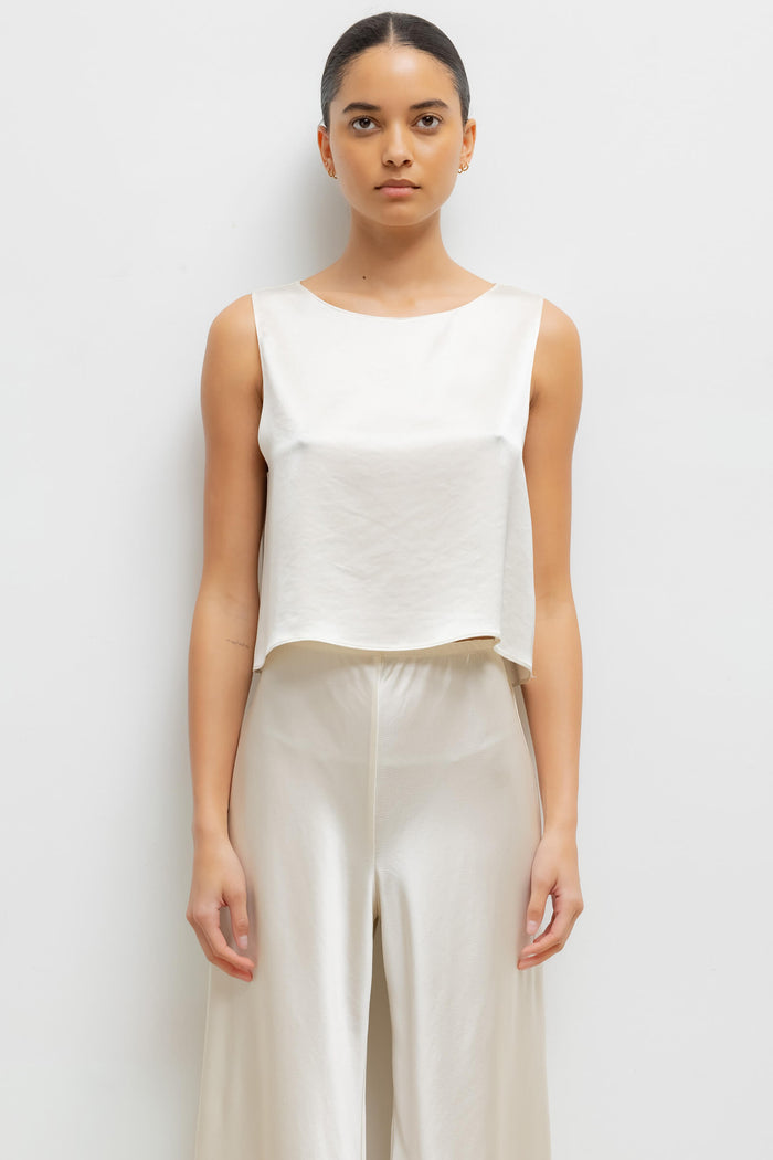 leset Barb Crop Sleeveless Crew Regular price $150 USD