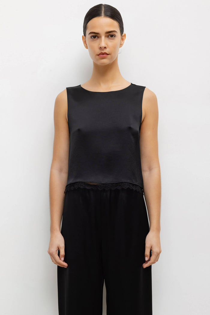leset Barb Lace Crop Sleeveless Crew Regular price $180 USD