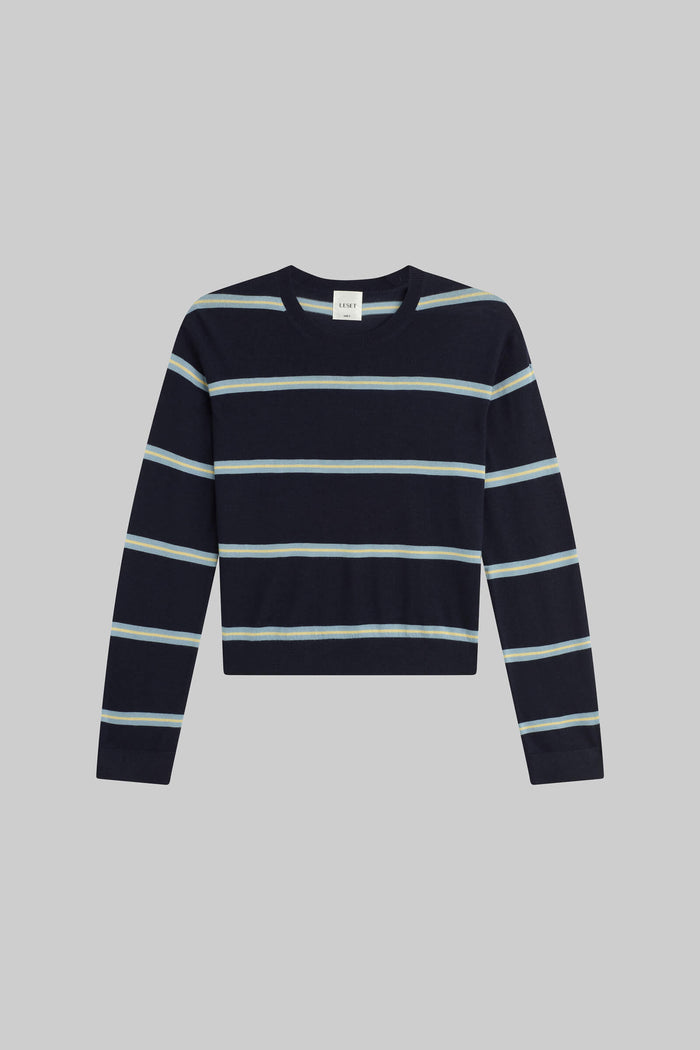Leset James Stripe Classic Crew Regular Price $360 USD