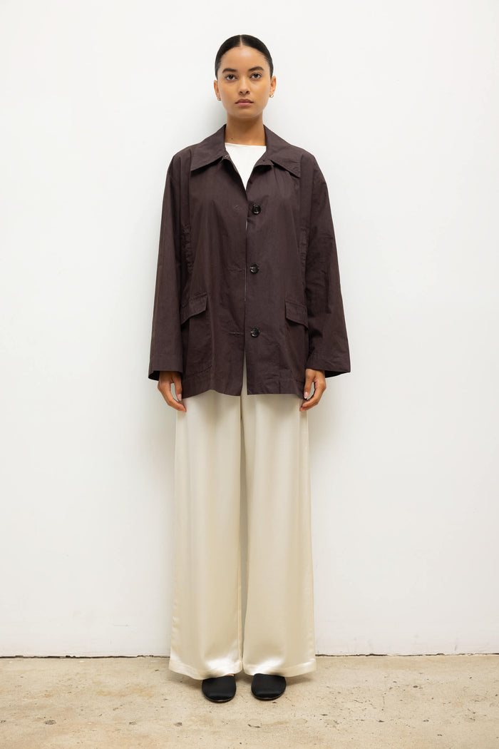 Leset Kyoto Pocket Button Down Jacket Regular Price $380 USD