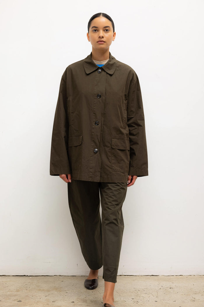 Leset Kyoto Pocket Button Down Jacket Regular Price $380 USD
