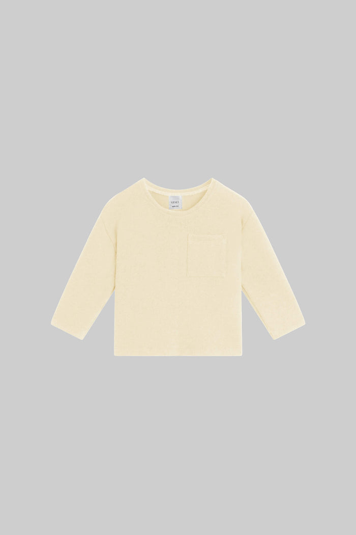 Leset Lauren Bebe Long Sleeve Pocket Tee Regular Price $80 USD