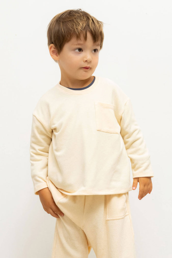 leset Lauren Bebe Long Sleeve Pocket Tee Regular price $80 USD