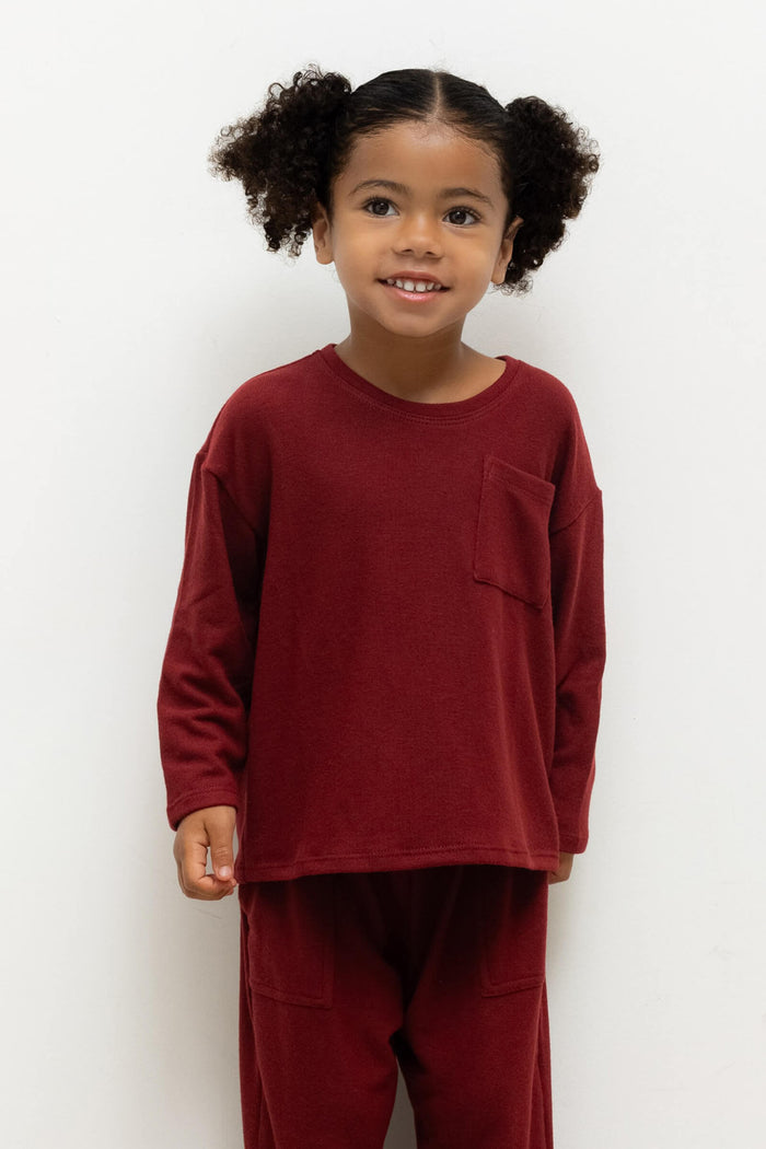 leset Lauren Bebe Long Sleeve Pocket Tee Regular price $80 USD