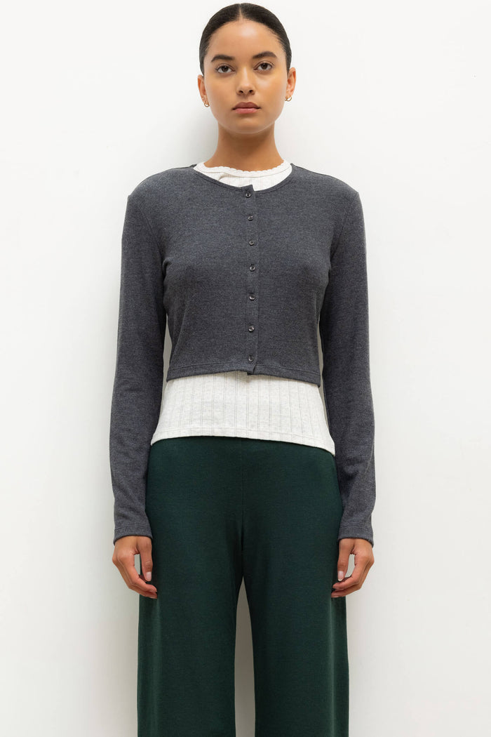 leset Lauren Crop Cardigan II Regular price $160 USD