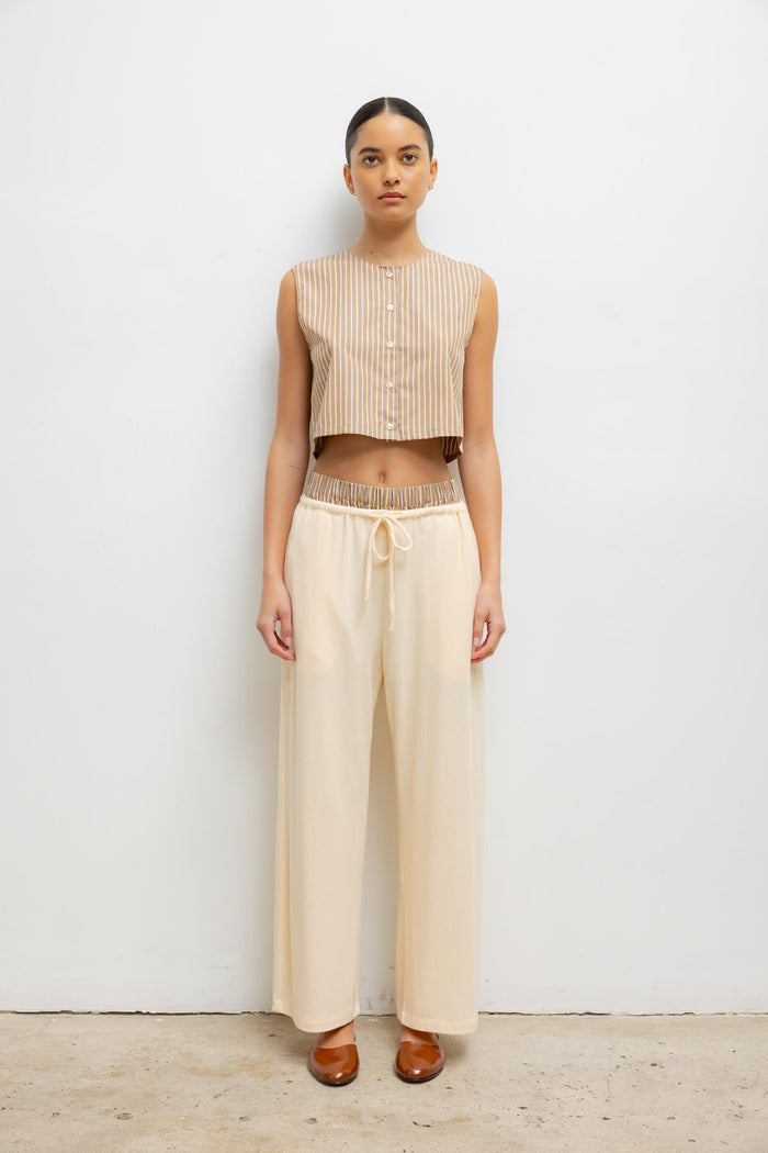 leset Lauren Crop Drawstring Pant Regular price $200 USD