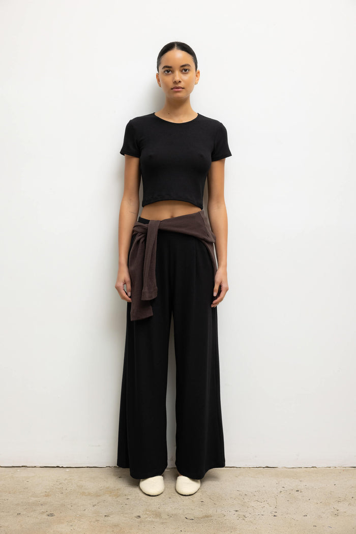 Leset Lauren Crop Slim Fit Tee Regular Price $98 USD