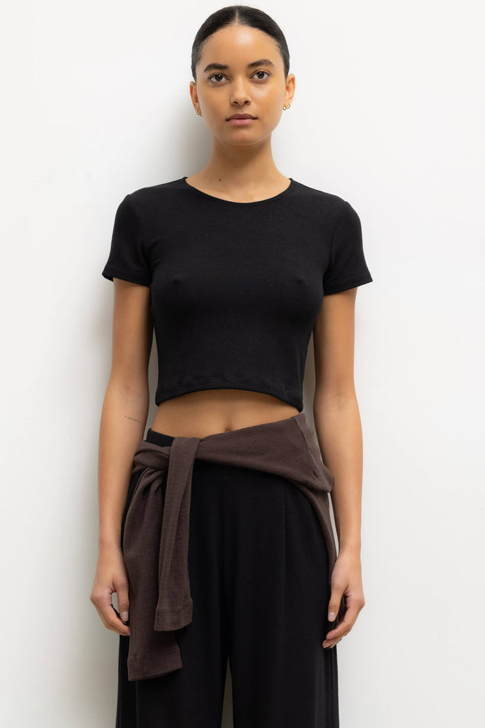 leset Lauren Crop Slim Fit Tee Regular price $98 USD