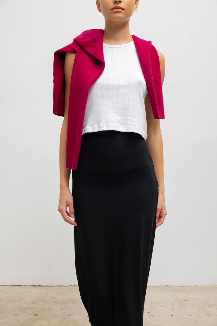 Leset Lauren High Waist Midi Skirt Regular Price $160 USD