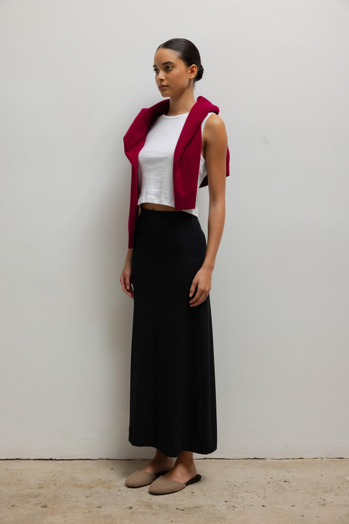 Leset Lauren High Waist Midi Skirt Regular Price $160 USD