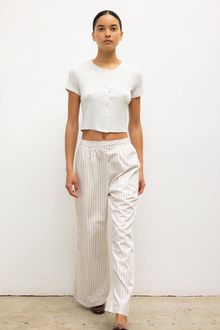 Leset Lauren Short Sleeve Cardigan Regular Price $140 USD