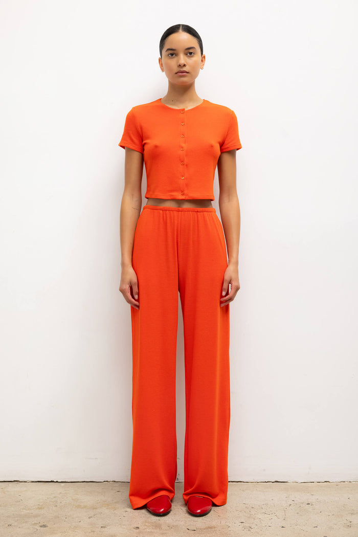 Leset Lauren Short Sleeve Cardigan Regular Price $140 USD