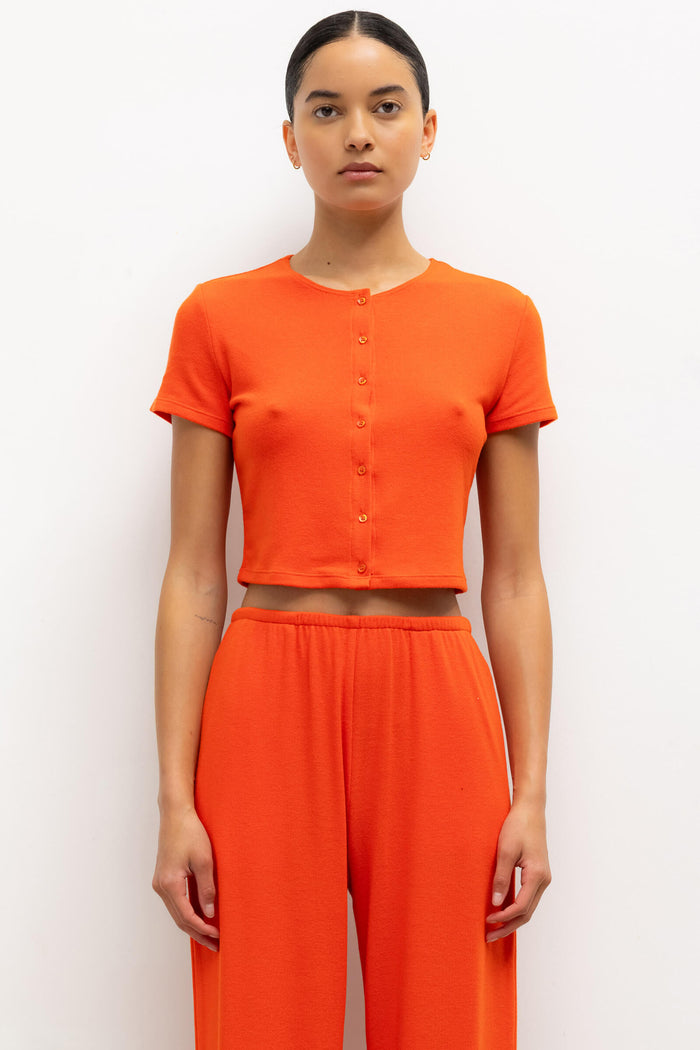 leset Lauren Short Sleeve Cardigan Regular price $140 USD