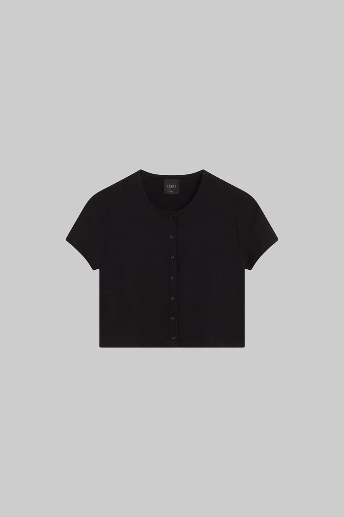 Leset Lauren Short Sleeve Cardigan Regular Price $140 USD