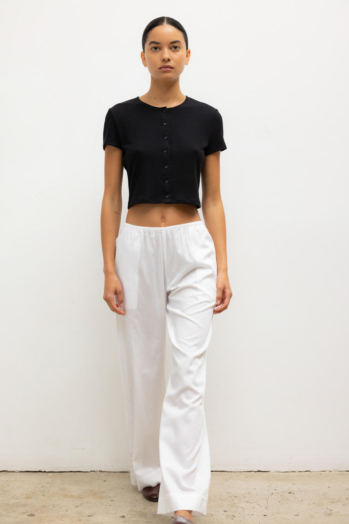 Leset Lauren Short Sleeve Cardigan Regular Price $140 USD