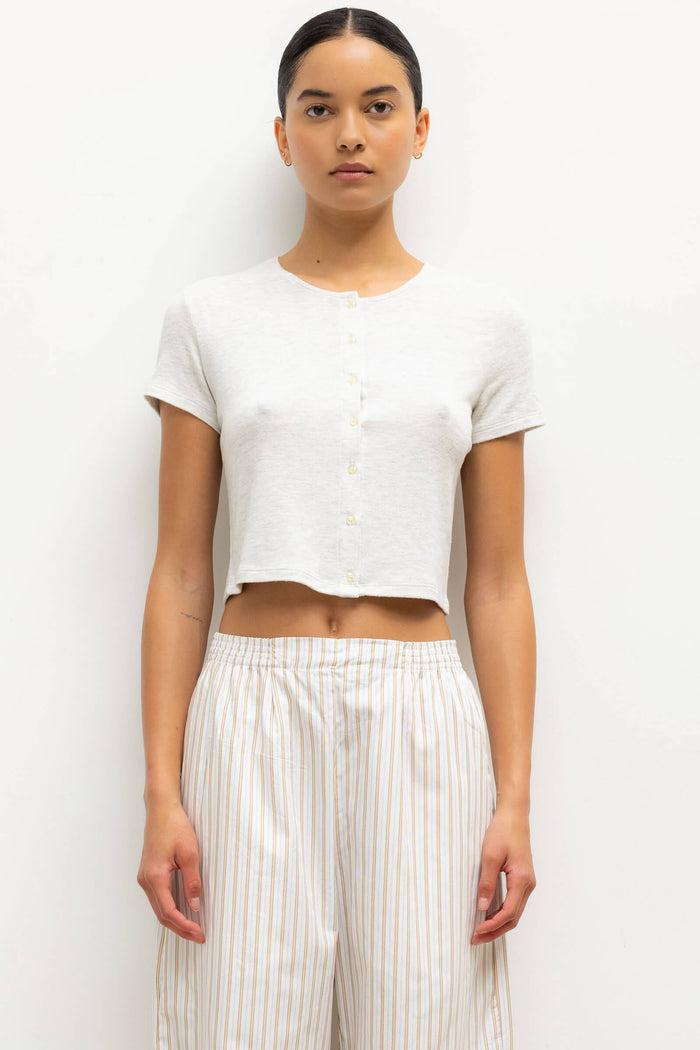 leset Lauren Short Sleeve Cardigan Regular price $140 USD