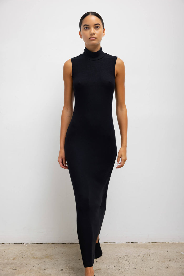 Leset Lauren Sleeveless Turtleneck Maxi Dress Regular Price $220 USD