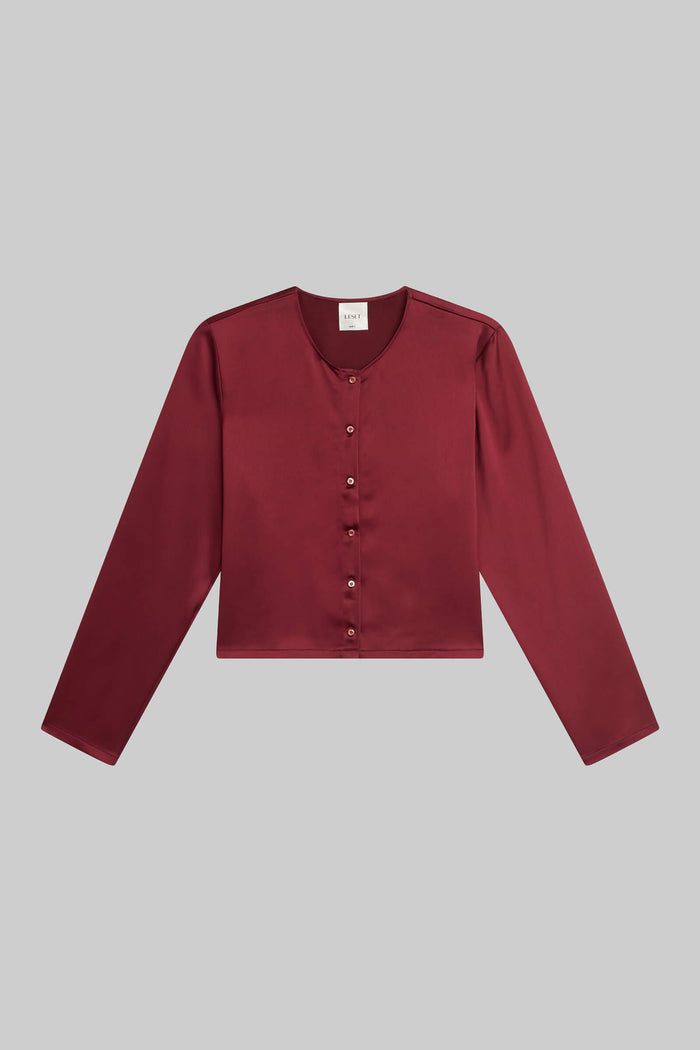 Leset Barb Crew Cardigan Regular Price $250 USD