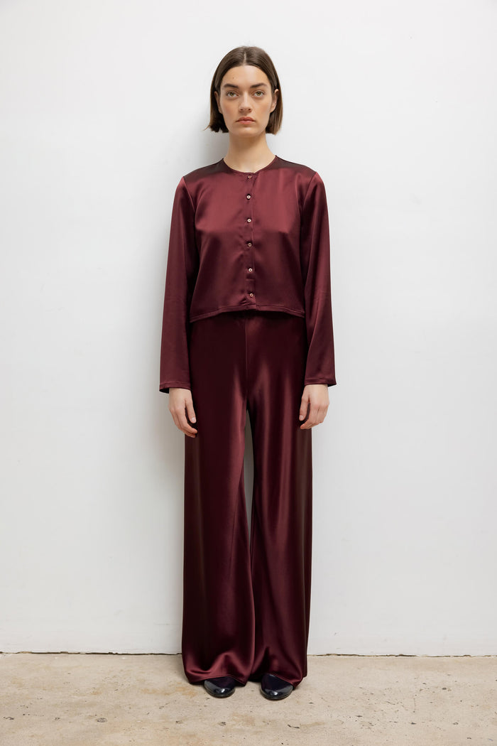 Leset Barb Crew Cardigan Regular Price $250 USD