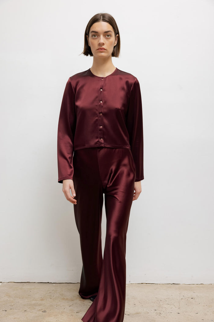 Leset Barb Crew Cardigan Regular Price $250 USD