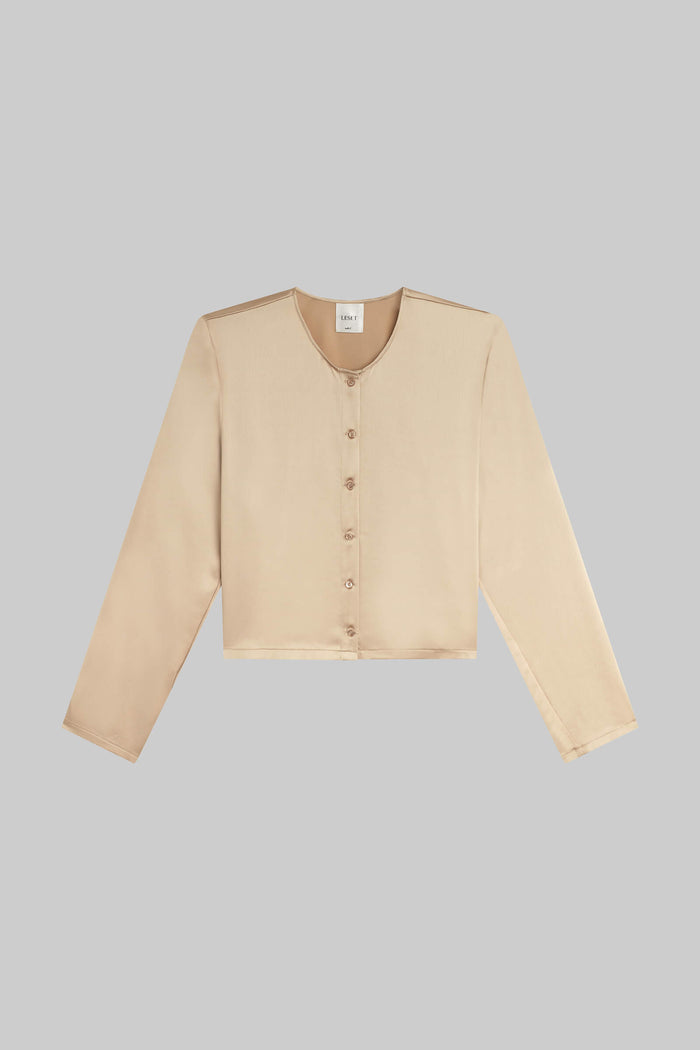 Leset Barb Crew Cardigan Regular Price $250 USD