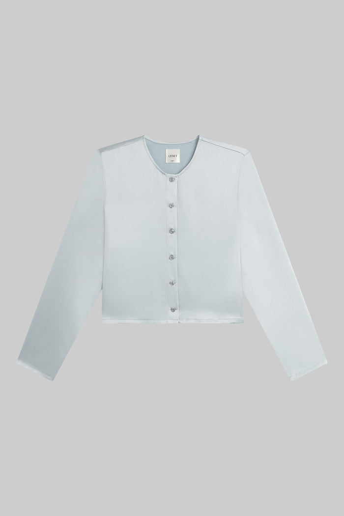 Leset Barb Crew Cardigan Regular Price $250 USD