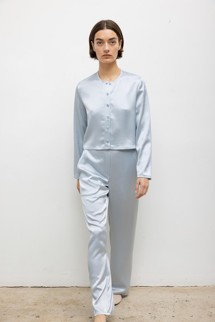 Leset Barb Crew Cardigan Regular Price $250 USD