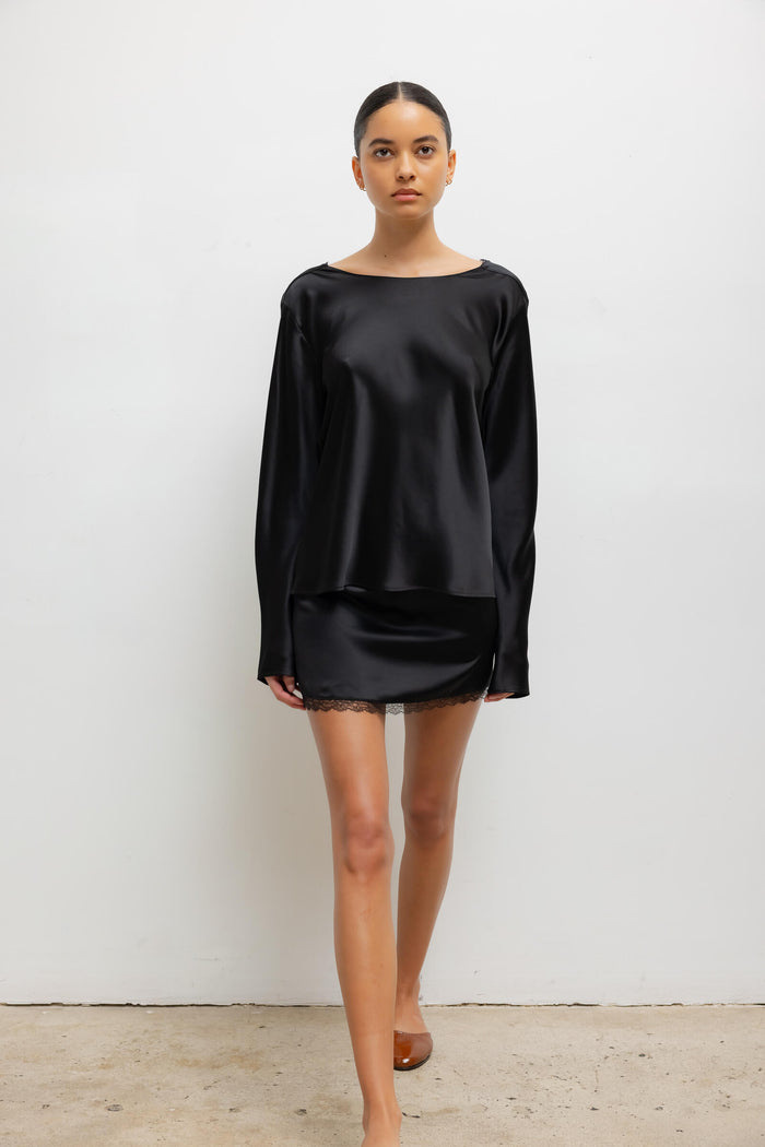 Leset Barb Lace Low Back Top Regular Price $350 USD