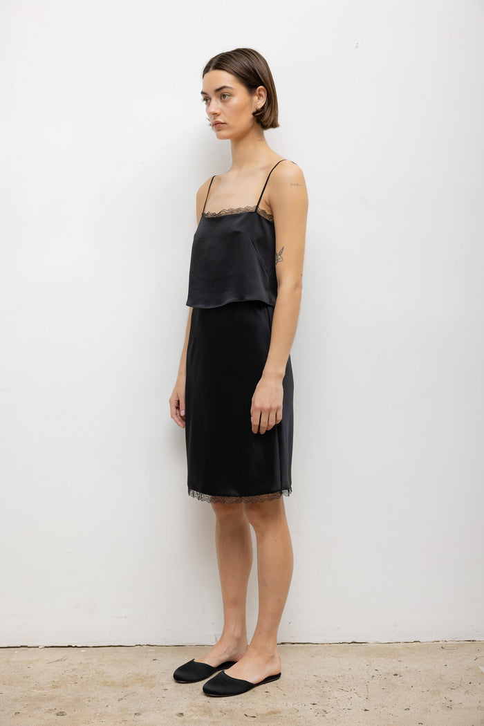 Leset Barb Lace Slip Skirt Regular Price $250 USD