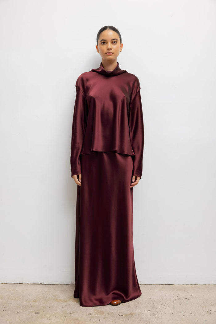 Leset Barb Long Sleeve Cowl Regular Price $320 USD